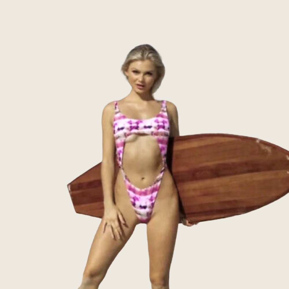 ✨HP✨ Chloé Rose Swim Sun Chaser One-Piece Pink M
